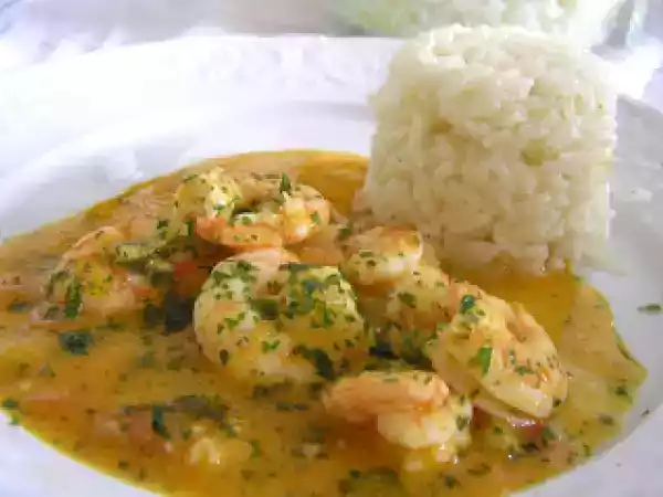 Receita Moqueca de camarão