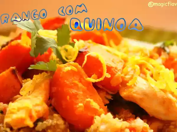 Receita Frango com quinoa