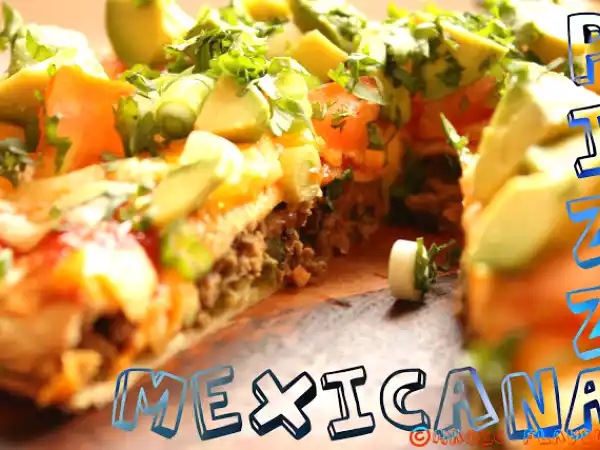 Receita Pizza mexicana