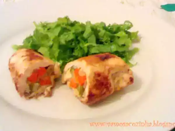 Receita Peito de frango recheado