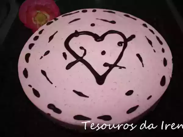 Receita Semifrio de morango