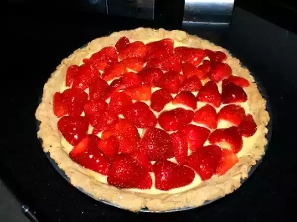 Receita Tarte de morango