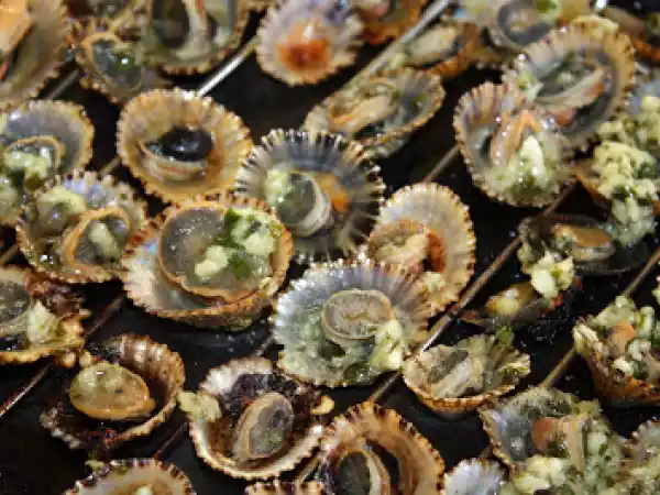 Receita Lapas grelhadas à madeirense