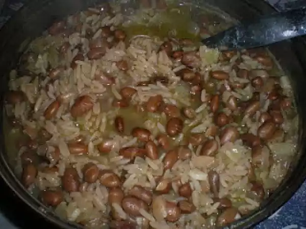 Receita Arroz de feijão, vesão 2