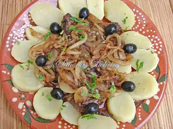Receita Bifes à portuguesa