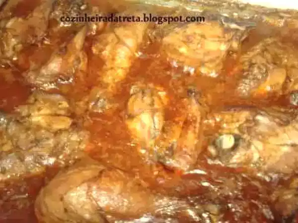Receita Frango no forno com sopa de cebola