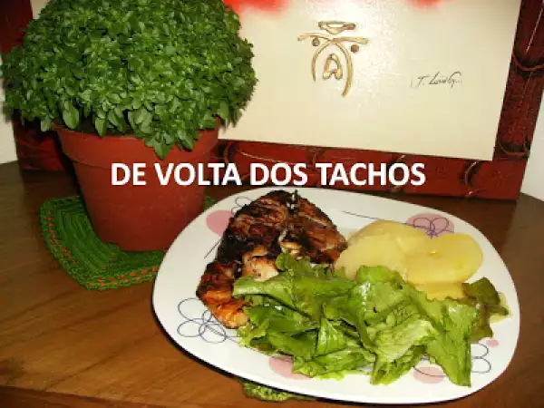 Receita Perca grelhada na brasa