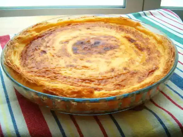 Receita Tarte pastel de nata (bimby)