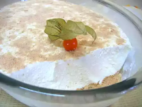 Receita Doce de natas com gelatina