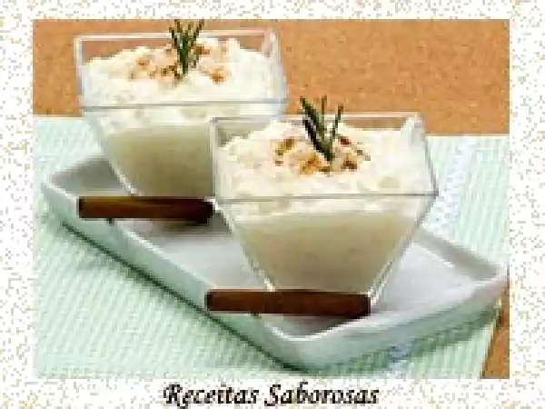 Receita Mingau de milho