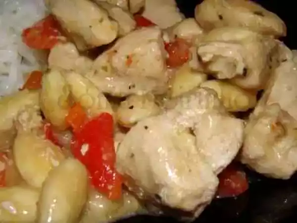 Receita Frango com amêndoas