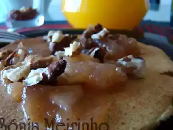 Receita Waffles/ panquecas de farinha integral