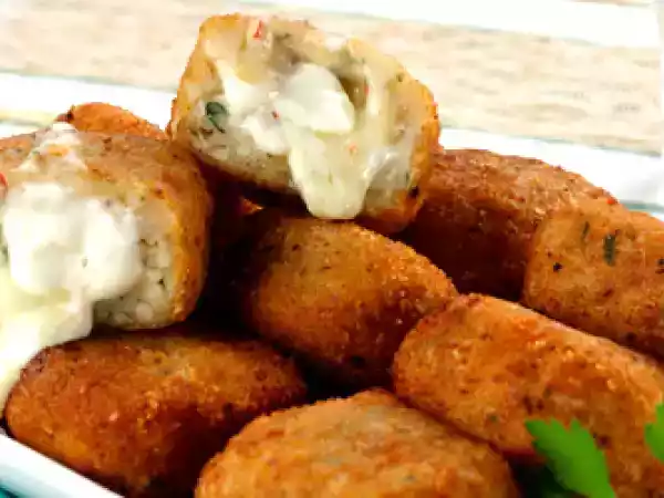 Receita Nuggets de frango com requeijão