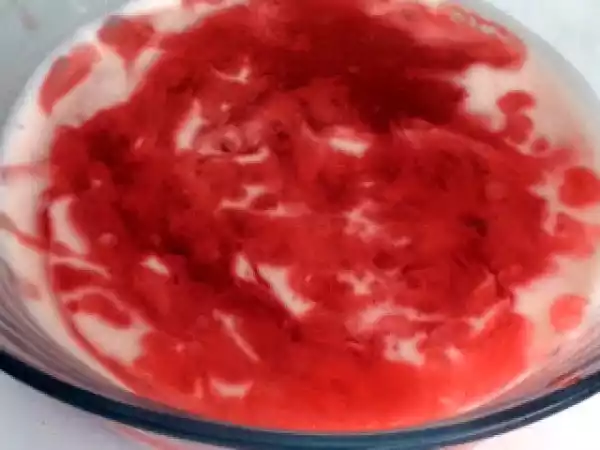 Receita Doce light de gelatina e iogurte (vegana)