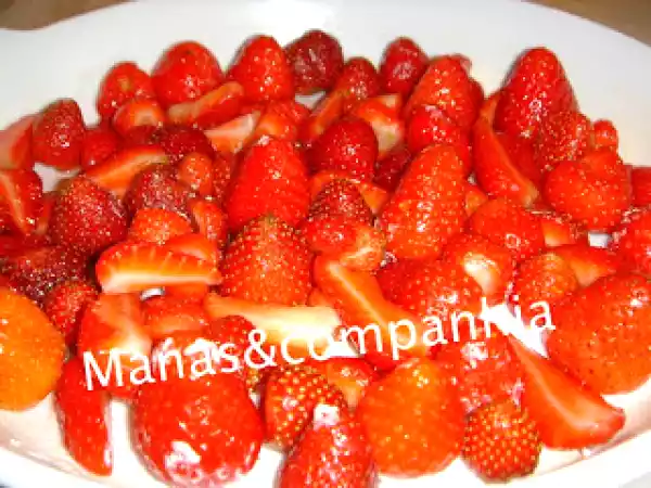 Receita Clafoutis de morangos (isa)