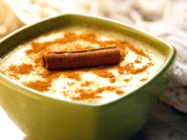 Receita Curau diet (vegana)