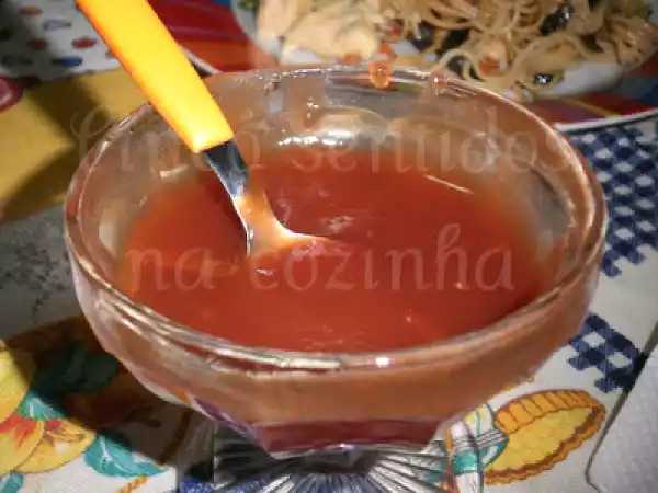 Receita Molho agridoce para comida chinesa