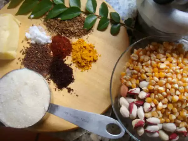 Receita Pipoca de são joão