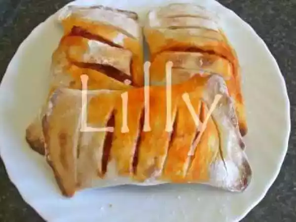 Receita Pão com chouriço