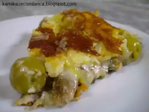Receita Torta de sardinha de frigideira