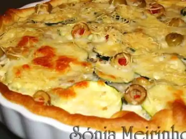 Receita Tarte de legumes