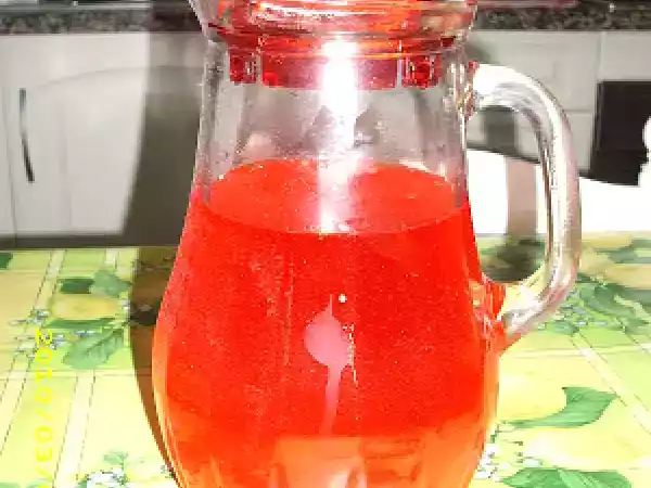 Receita Refresco de morango