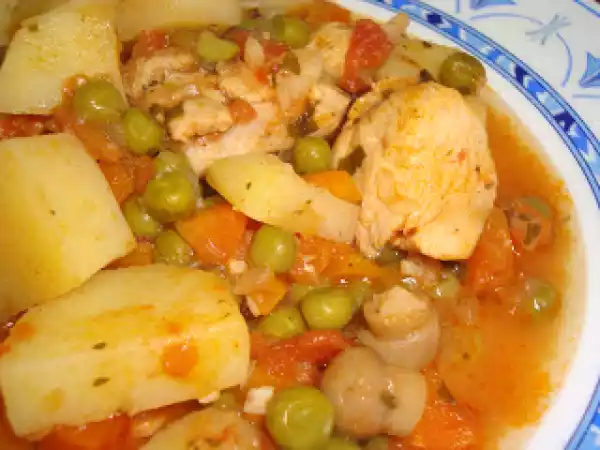 Receita Jardineira de frango