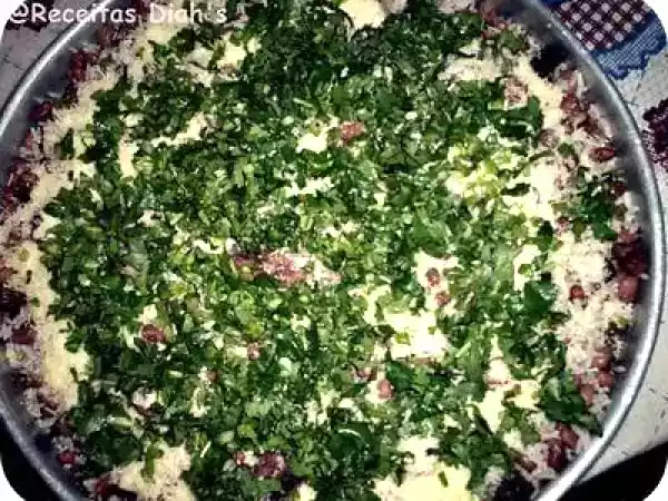 Receita Baião com frango da tetéia