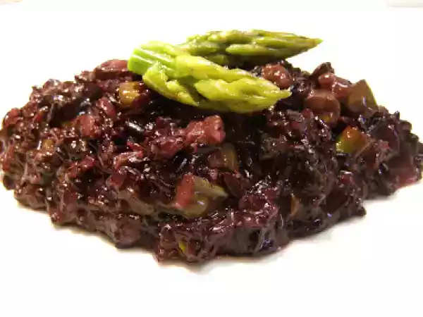 Receita Arroz negro