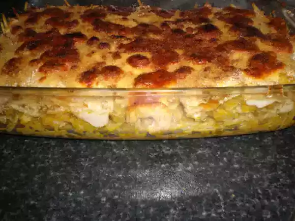 Receita Bacalhau delicioso