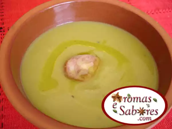 Receita Sopa de ervilha quase light