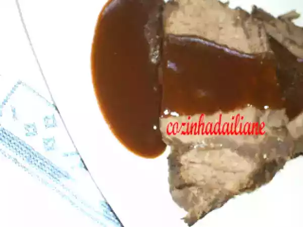 Receita Maminha com molho shoyo e cebola roxa
