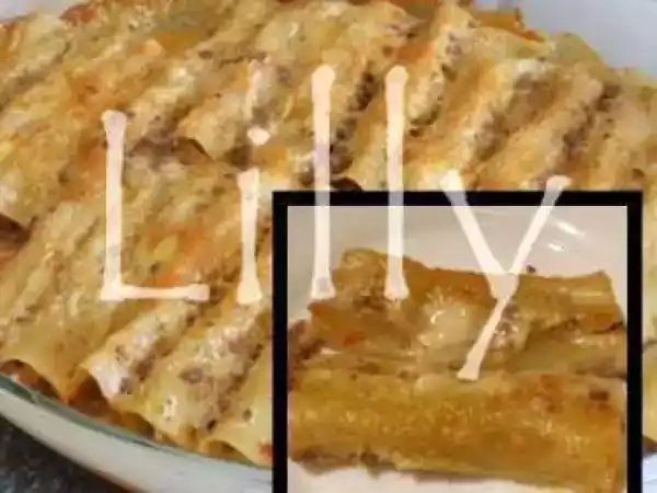 Receita Cannelloni bolonhesa