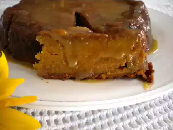 Receita Bolo de figos secos com toffee