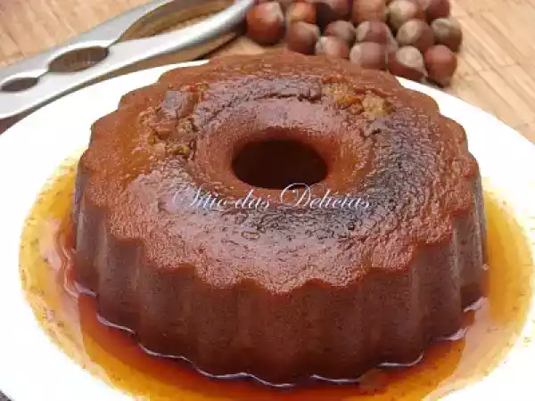 Receita Pudim de avelãs