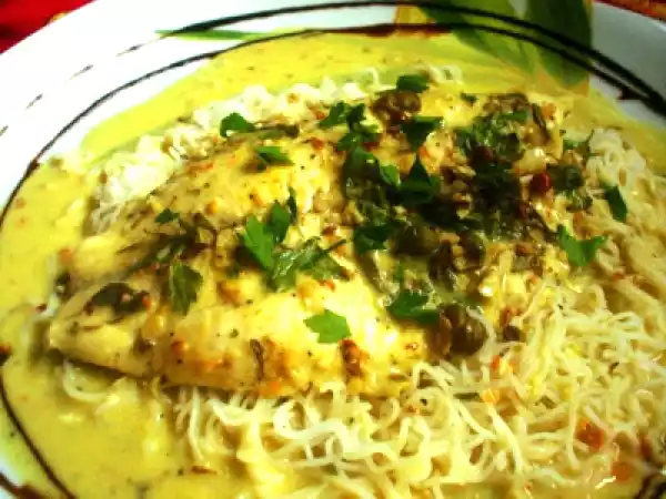 Receita Tilapia thai com bifun