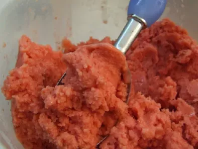 Receita Um gelado de morango