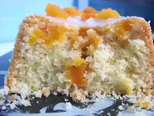 Receita Bolo fofura de damascos.