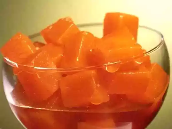 Receita Doce de abóbora em pedaços