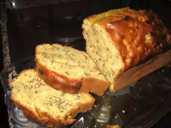 Receita Bolo de maçã e nozes