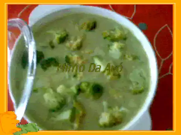 Receita Sopa de broculos
