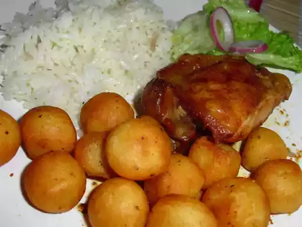 Receita Coxas de frango no forno