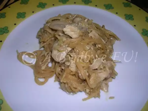 Receita Chao min de frango