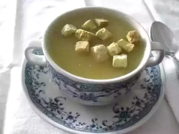 Receita Sopa de alho francês com outros legumes