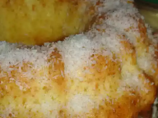 Receita Bolo de côco encharcado