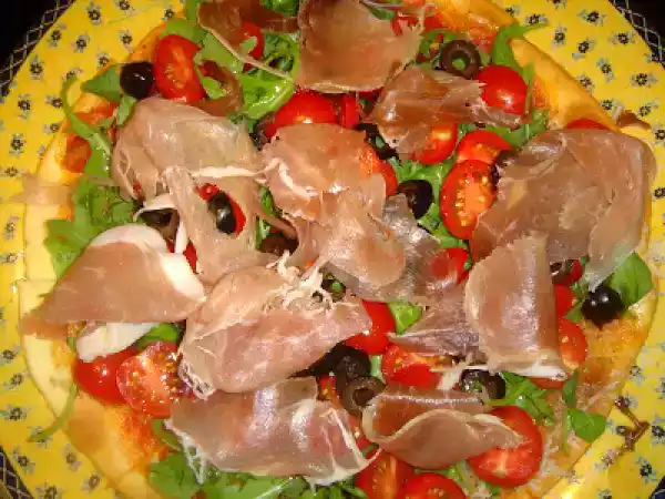 Receita Pizza campestre