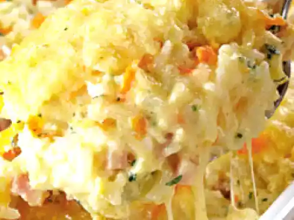 Receita Arroz de forno