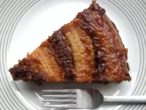 Receita Bolo de banana e canela