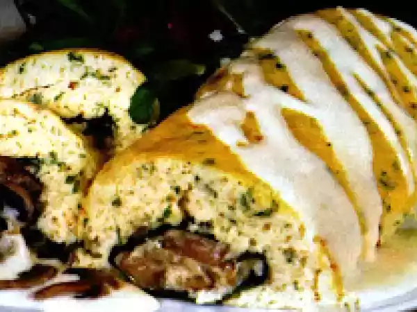 Receita Torta de peixe e cogumelos