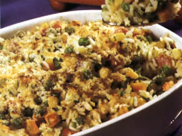 Receita Arroz de fiambre no forno
